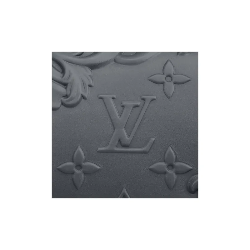 LOUIS VUITTON City Keepall Dark Shadow Gray-4