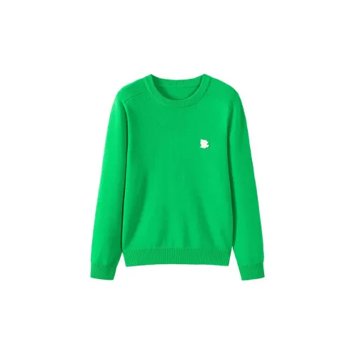 URLAZH Sweaters Women's Bright Green