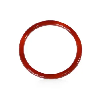 Moon Jewelry Reconstructed Cinnabar Bangles Women's