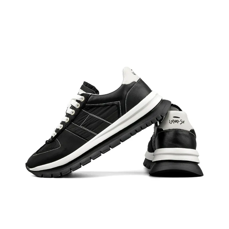 LOHAN·SIR Cushioned Slip-Resistant Breathable Lightweight Low-Top Casual Shoes Men's-16