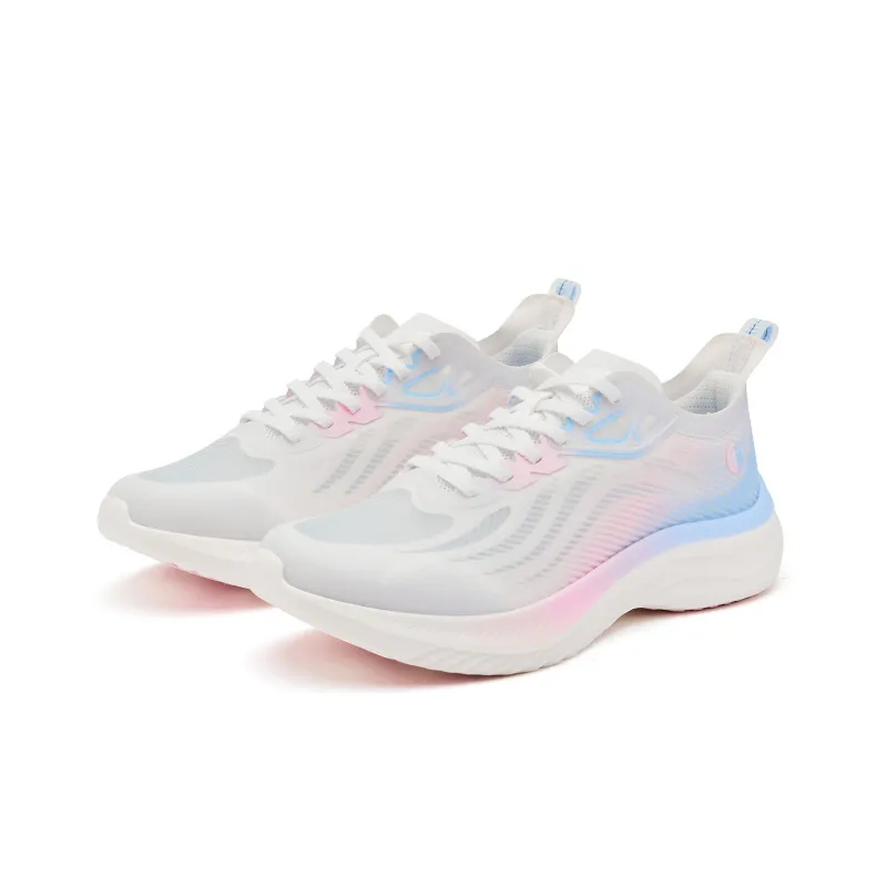 QIAODAN Light Speed 4.0PLUS Running Shoes Women's Low Top Jordan White Union Blue-2