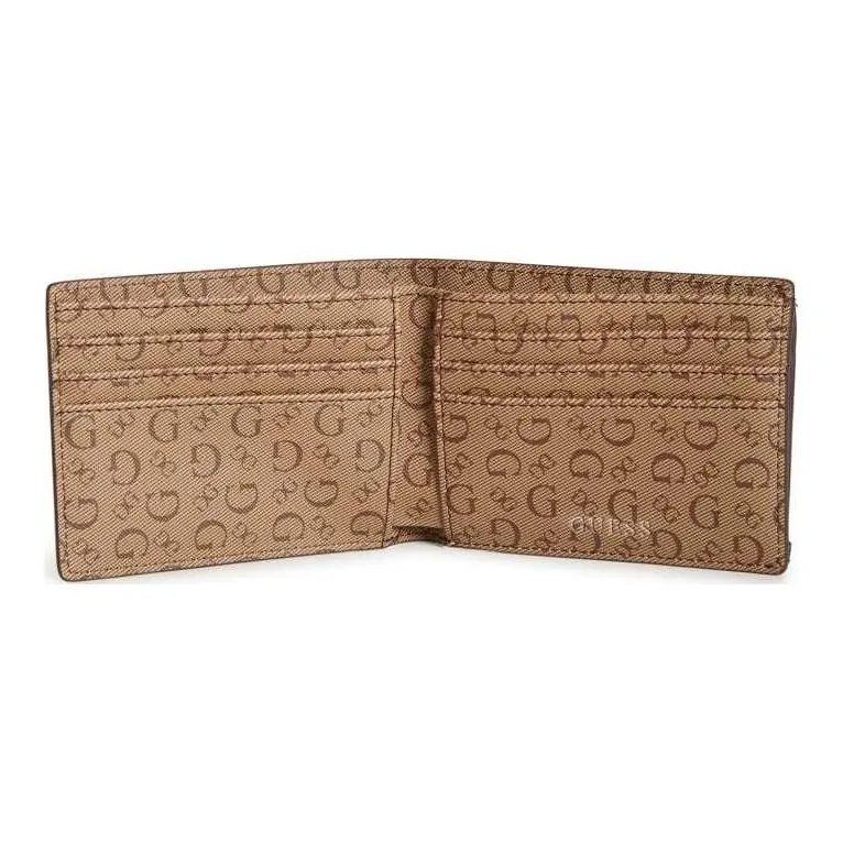 GUESS Polyurethane Wallet Regular Men's Light Brown-2