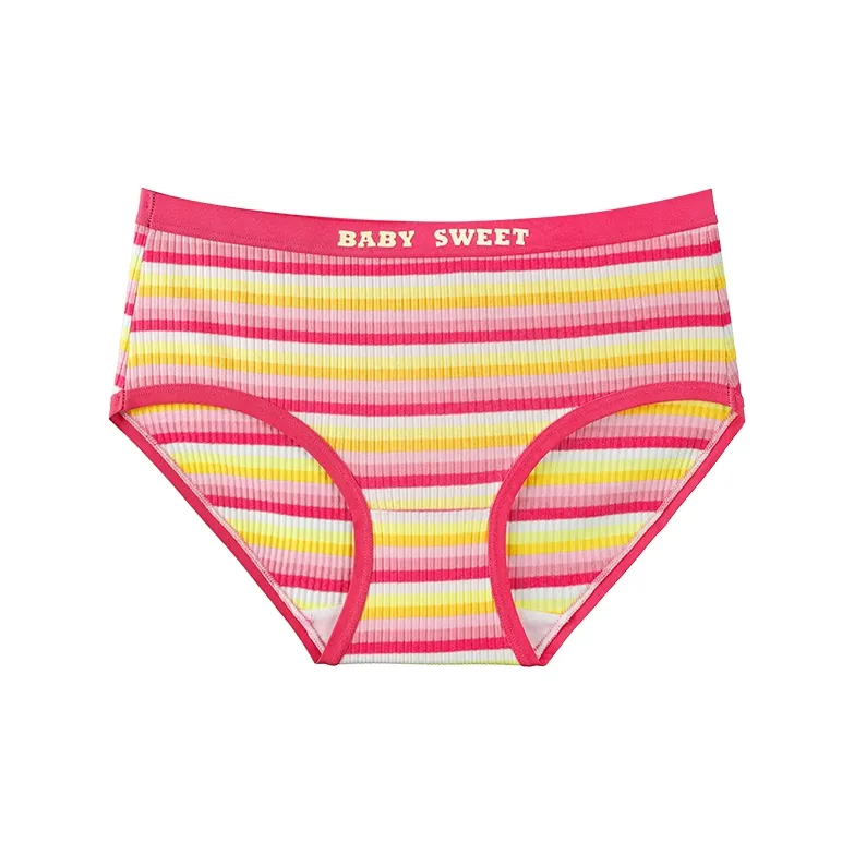 Little Sweet Cub Underpants Women's Raspberry Red-0