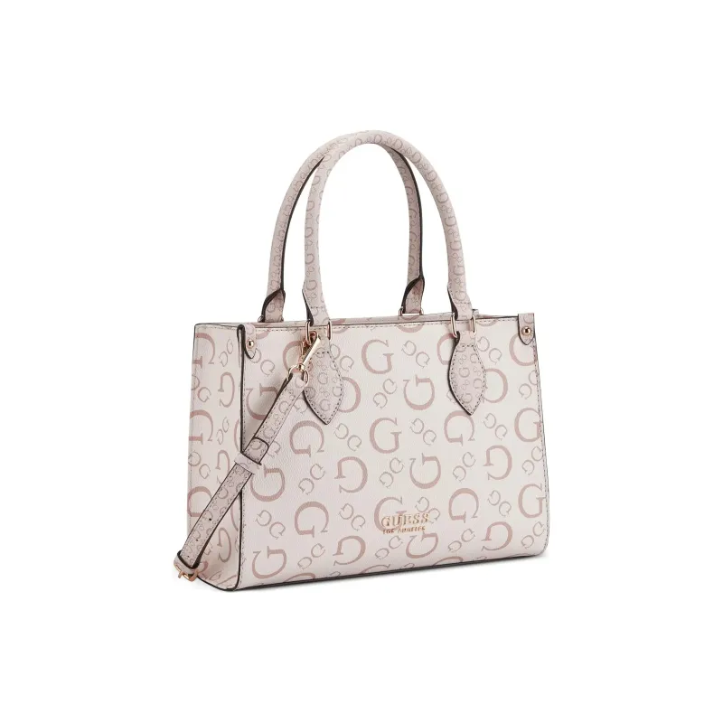 GUESS Artificial Leather Handbag Small Size Women's Pink-1