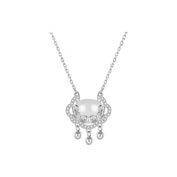 Liuzhen Hall Chalcedony Jade Necklaces Women's