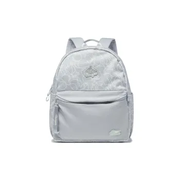 LiNing Polyester Sports Backpack Unisex Mist Gray
