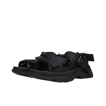Alexander McQueen Tread Slick Beach Sandals Women's Black