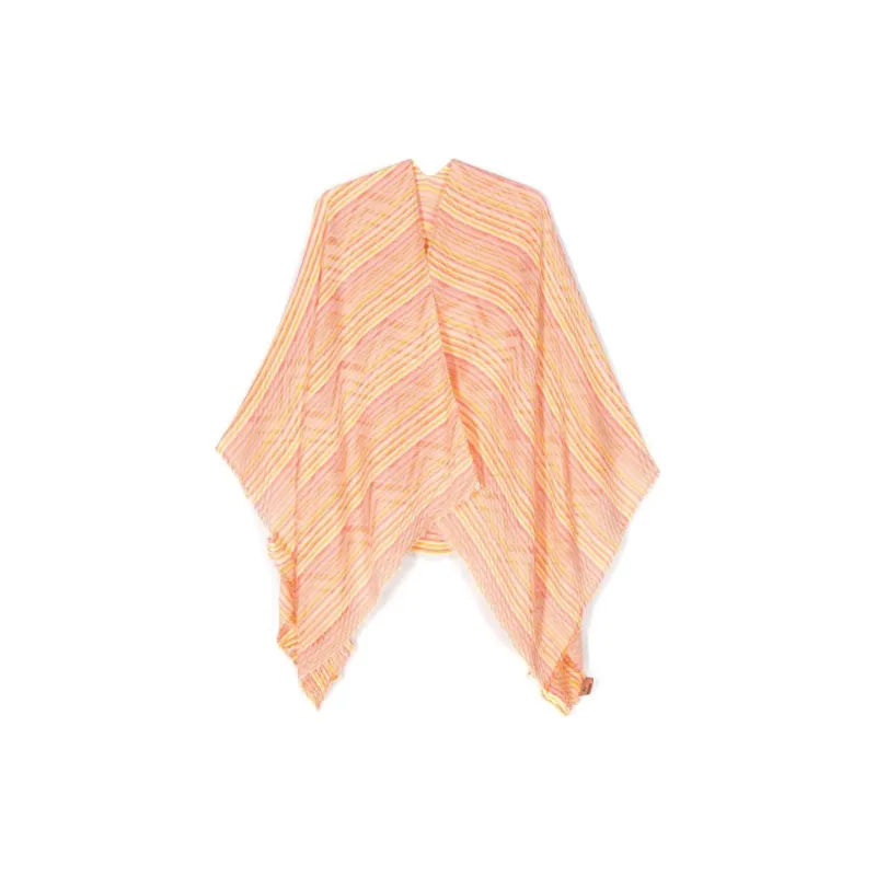 MISSONI Fringed Striped Scarf-0