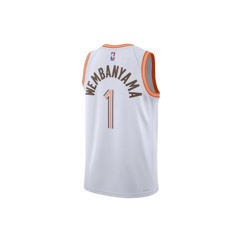 Nike Dri Fit NBA Jersey Tank Tops Men's White-1