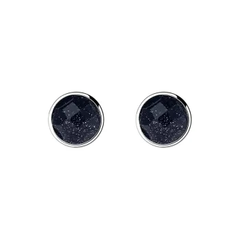 ENFANTIN Crystal Jade Stud Earrings Unisex