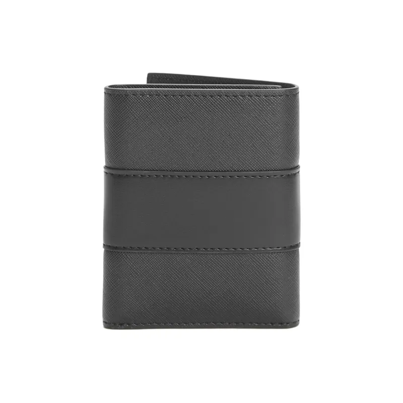 GUESS Artificial Leather Wallet Men's Black-2
