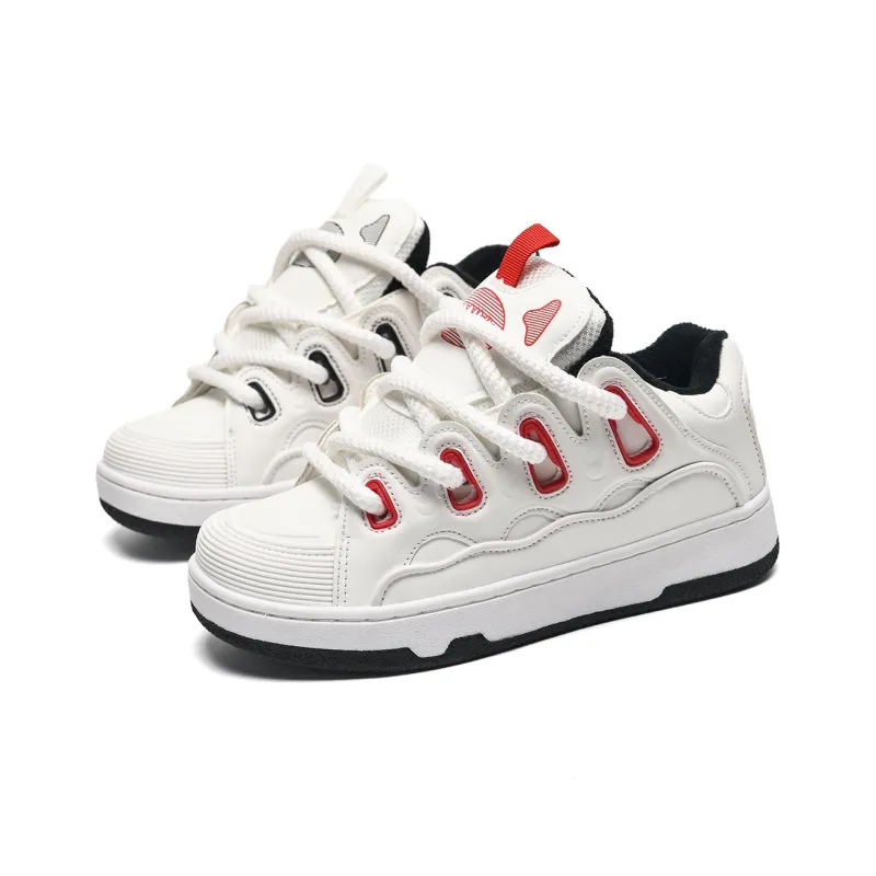 ABCIO Slip Resistant And Breathable Low Top Skateboard Shoes Women's Mismatched-0