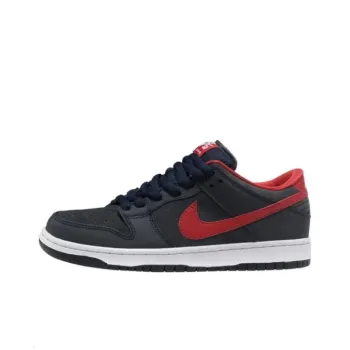 Nike Sb Dunk Low Dark Obsidian Gym Red