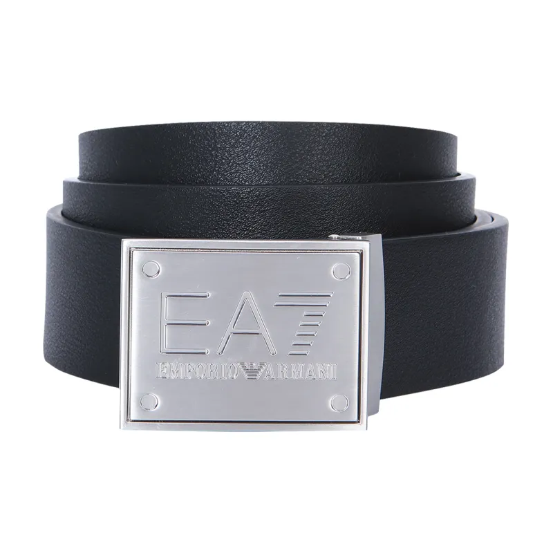 EMPORIO ARMANI Logo Engraved Buckle Belt-2