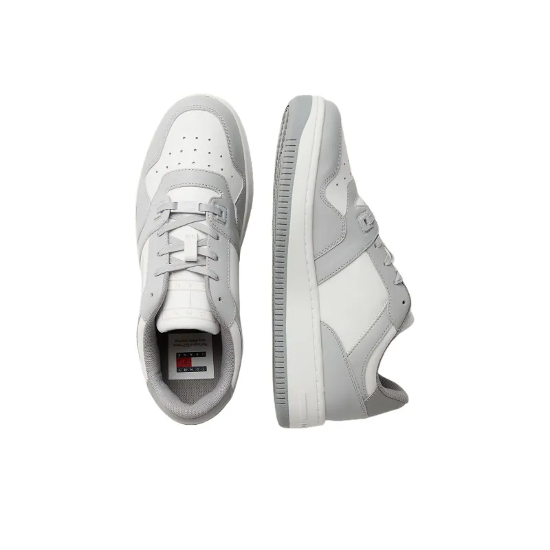 Tommy Hilfiger Low-Top Skateboard Shoes Men's Gray-2