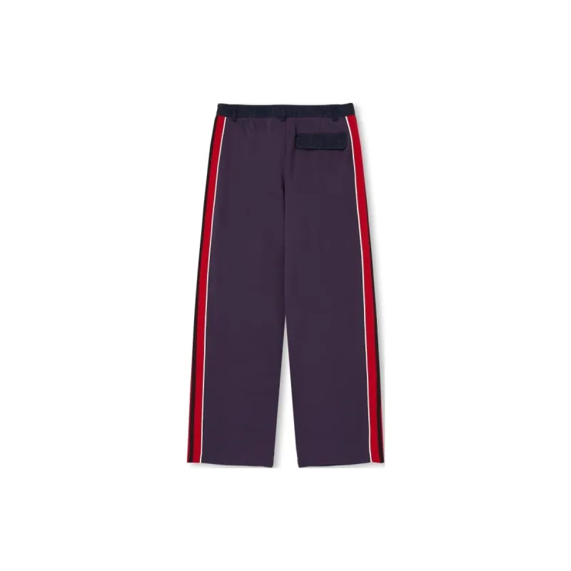 NERDY SS24 Casual Pants Men's Deep Red-1