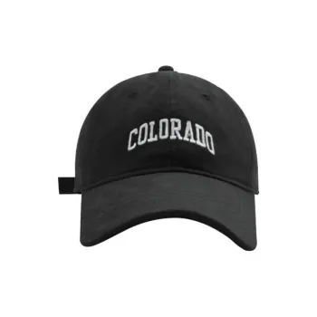 PISHUSHU Cotton Baseball Caps Unisex Black 9 Colors Available
