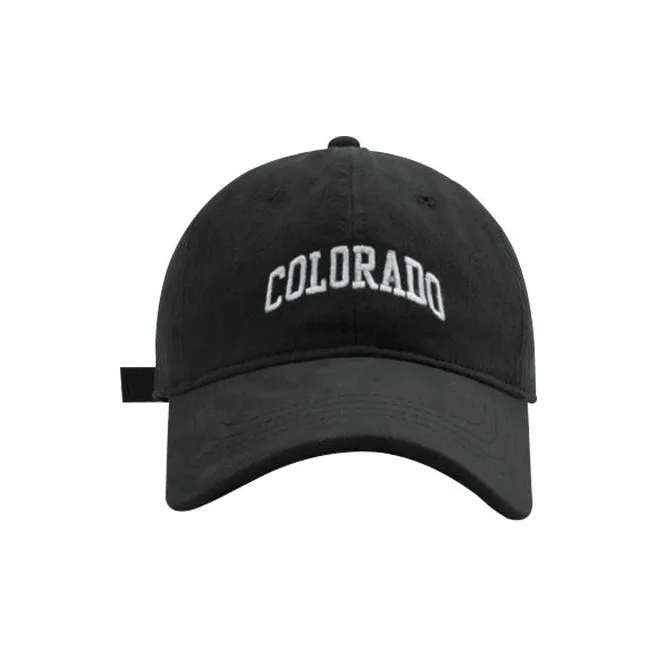 PISHUSHU Cotton Baseball Caps Unisex Black 9 Colors Available-2