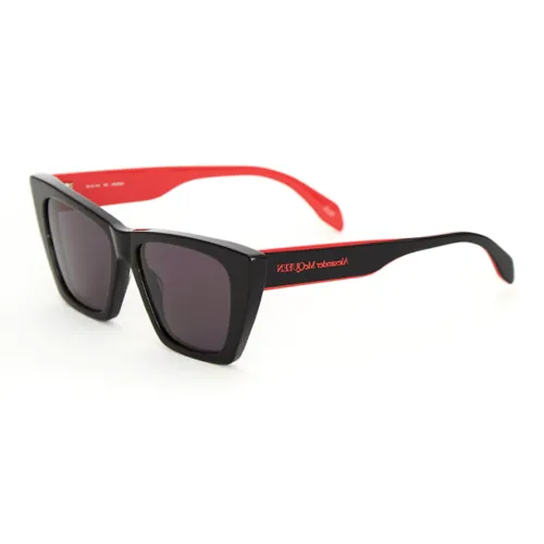 Alexander McQueen Sunglasses Men Red/Black