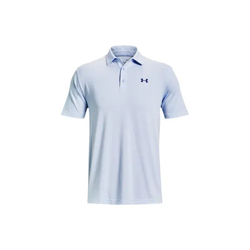 Under Armour Polo Shirts Men Oxford Blue