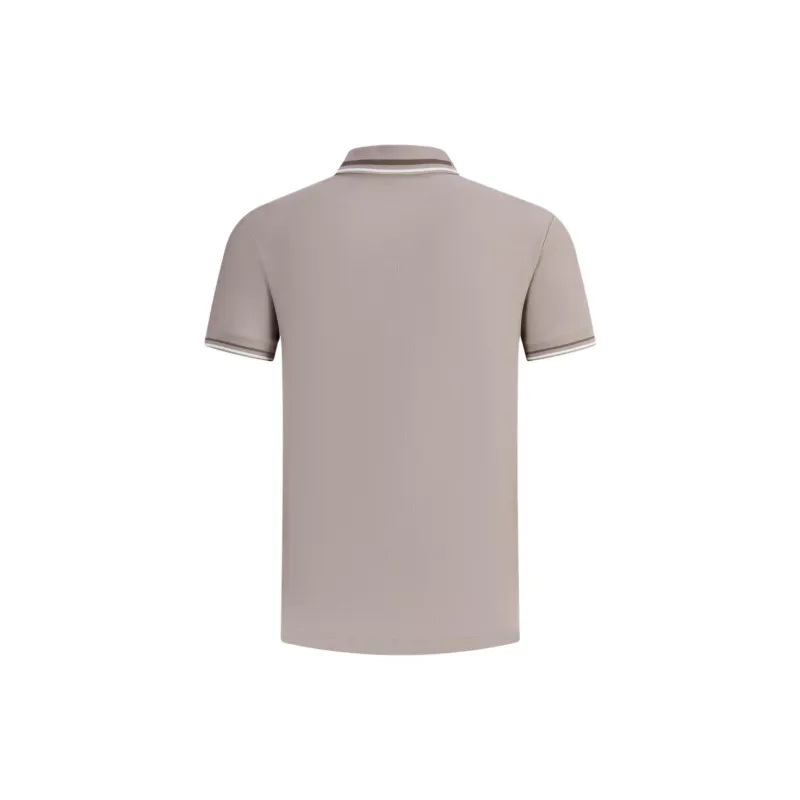 EMPORIO ARMANI Polo Shirt Men's Light Coffee-1