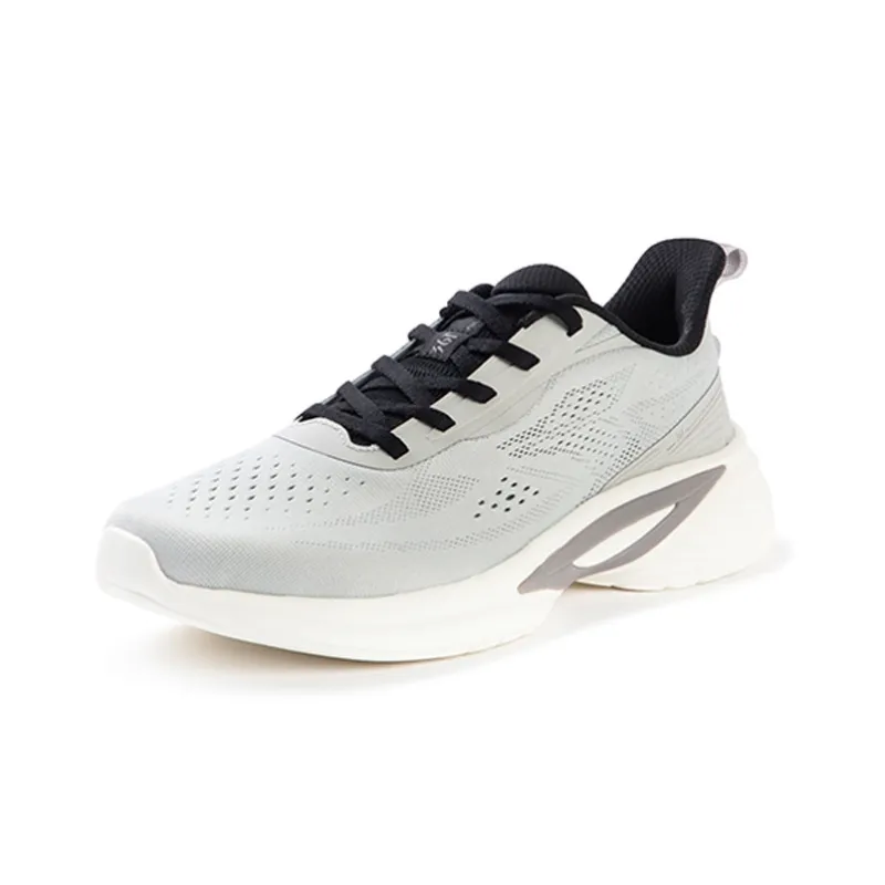 361° Blade Edge Cushioning, Slip Resistant, Abrasion Resistant, Breathable Low Top Running Shoes Men's Photon Gray-1