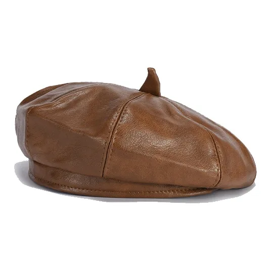 RX UVCUT PU Cortex Berets Women's-1