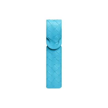 Bottega Veneta Intrecciato Calfskin Bag Accessory Men's Ice Blue