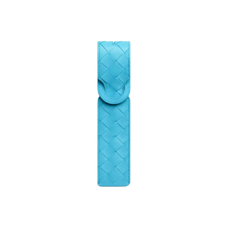 Bottega Veneta Intrecciato Calfskin Bag Accessory Men's Ice Blue-0