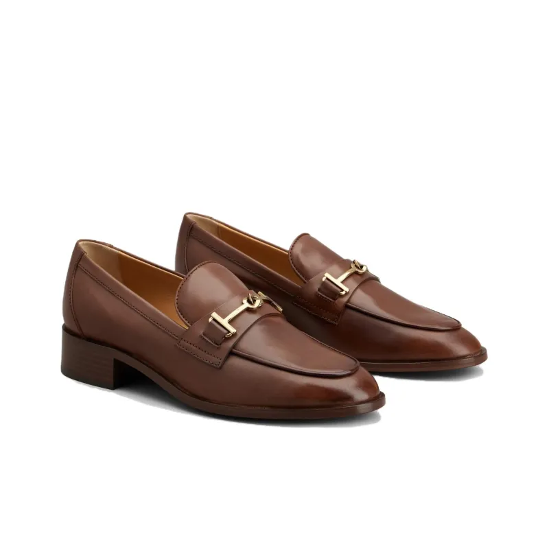TOD'S Logo Plaque Slip On Loafers Women's-5