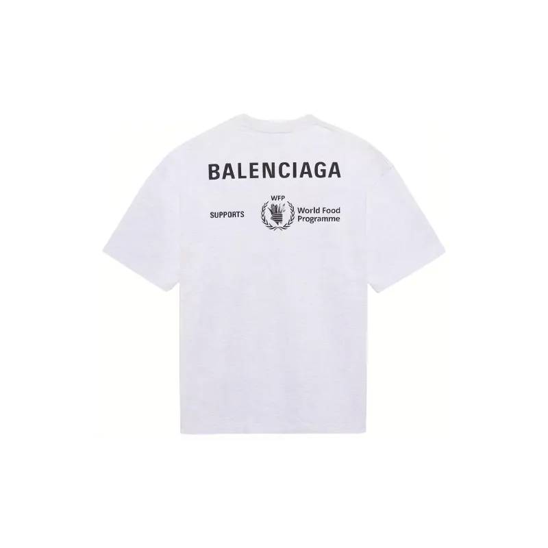 Balenciaga x Wfp T Shirt Men's Gray-1
