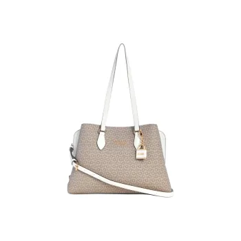 GUESS Artificial Leather Portable Crossbody Bag, Shoulder Bag Women's Taupe