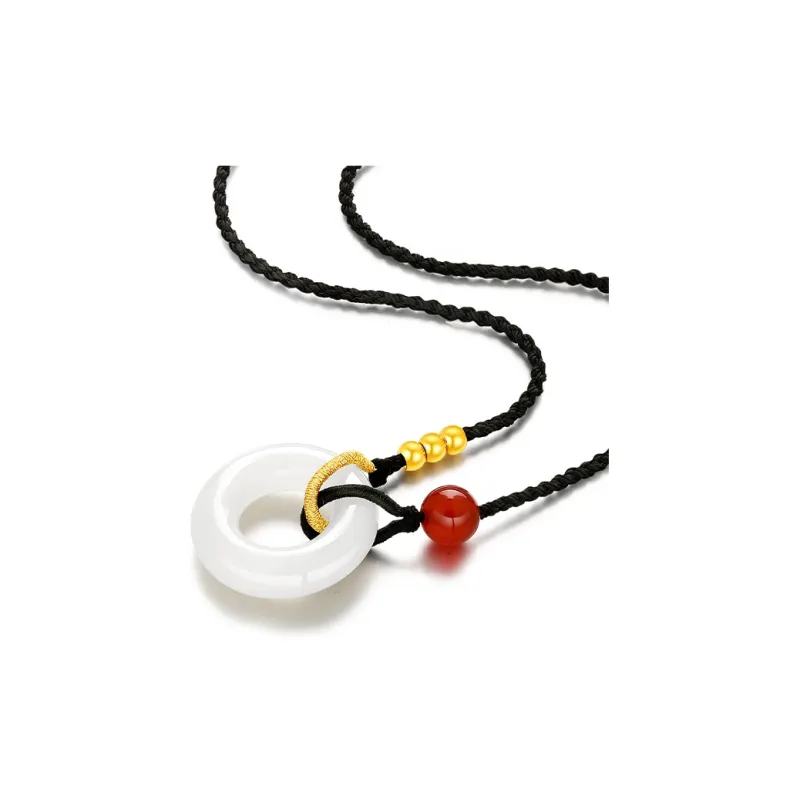 Mokinggran Hetian Jade Pendants White Jade Women's-1