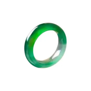 Bailiang Chalcedony Jade Rings Unisex