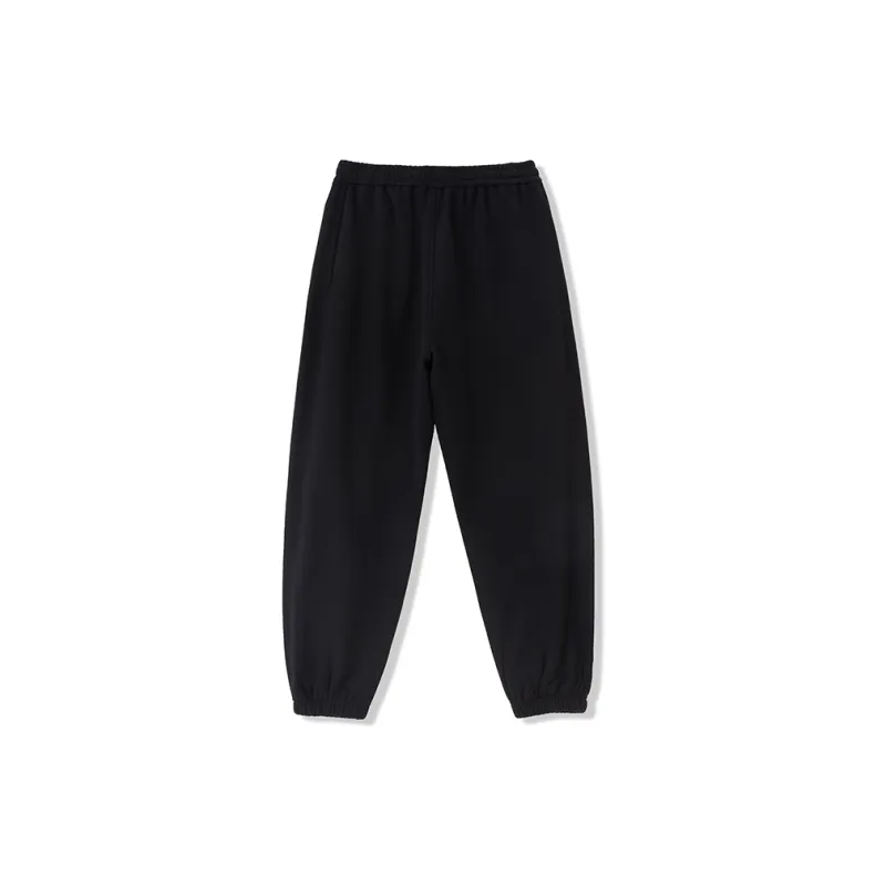 CHOUCHOUS Casual Pants Unisex Black-1