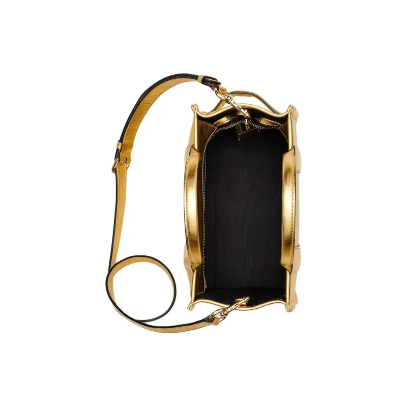 MARC JACOBS The Metallic Small Tote Bag-3
