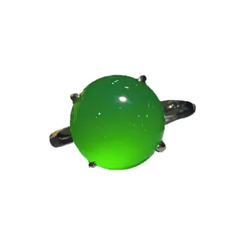 Atsuyama Chalcedony Jade Rings Women's