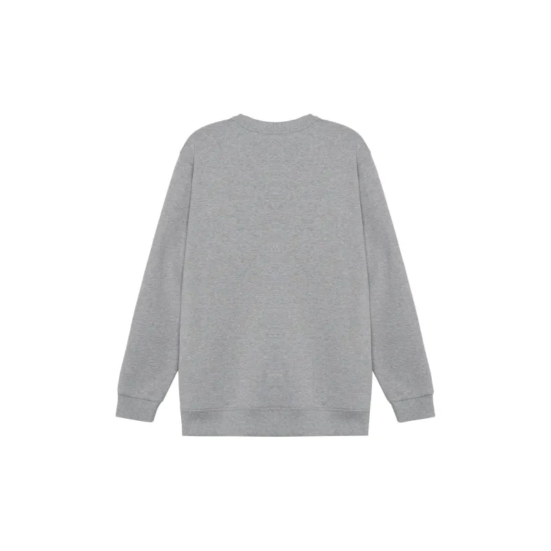 Burberry Logo Patch Cotton Sweatshirt-1
