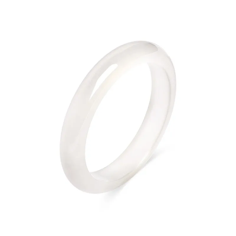 TIG Chalcedony Jade Bangles Women's-0