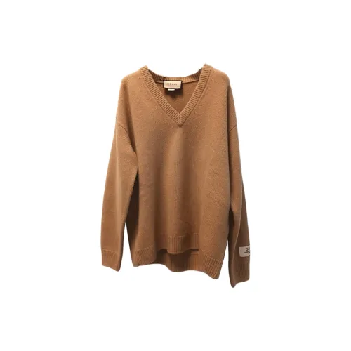 GUCCI Sweaters Men Brown