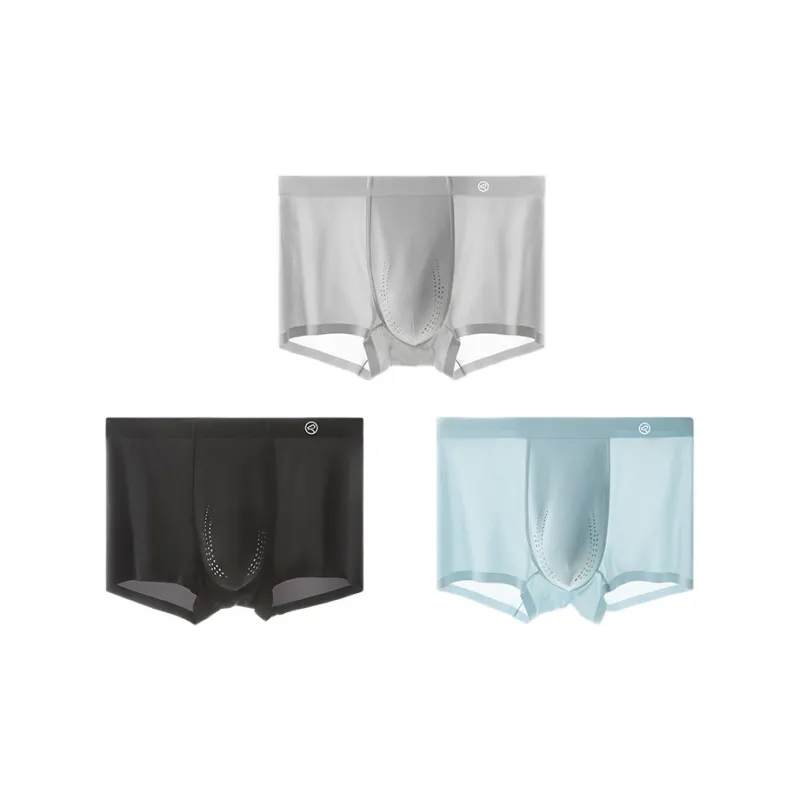H YXIANG Summer Underpants Men's 3 Pack-3