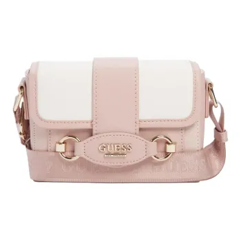 GUESS Blended Material Shoulder Bag Crossbody Bag Women's Pink