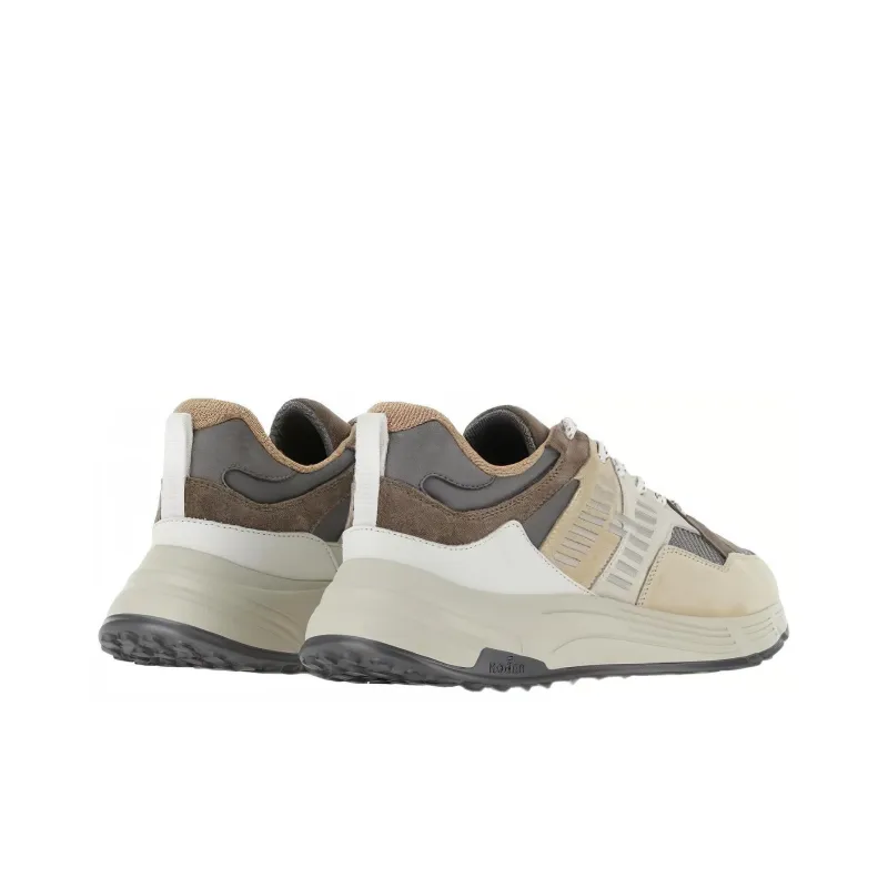 HOGAN Hyperlight Lace-up Panelled Sneakers-3