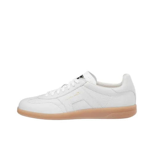 Santoni Low-top Leather Sneakers