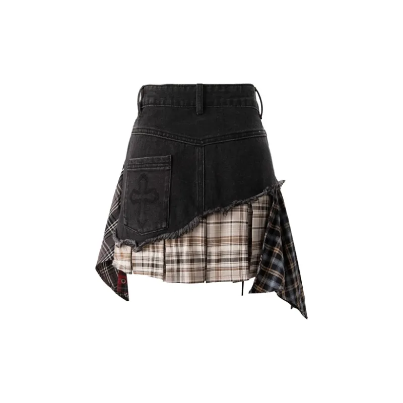 UNIFREE Denim Short Skirts Women's-9