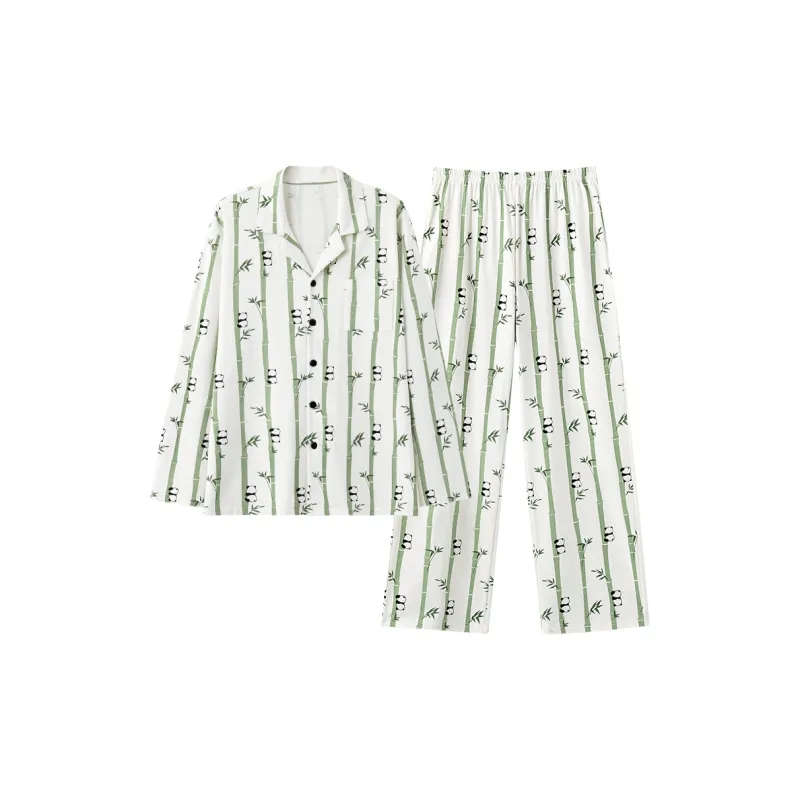 PBENO PD Pajama Set Men's White-0