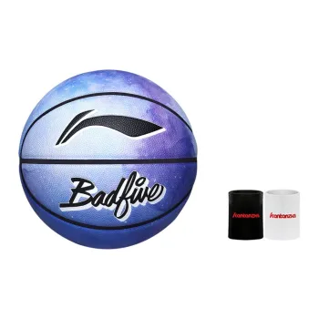 LiNing PU Basketball Blue Purple Starry Sky Collection Size 7 Training Unisex