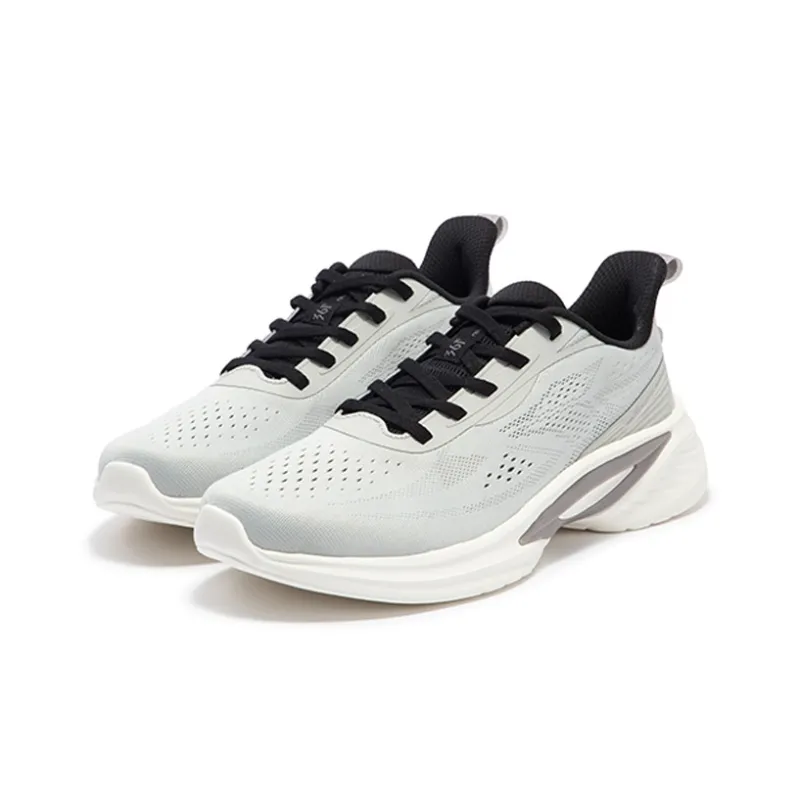 361° Blade Edge Cushioning, Slip Resistant, Abrasion Resistant, Breathable Low Top Running Shoes Men's Photon Gray-2
