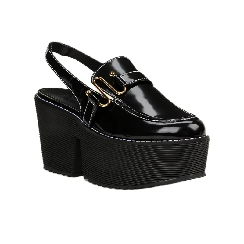 CULT GAIA Yessie Casual Single Shoes 7.5cm Women's Black-2