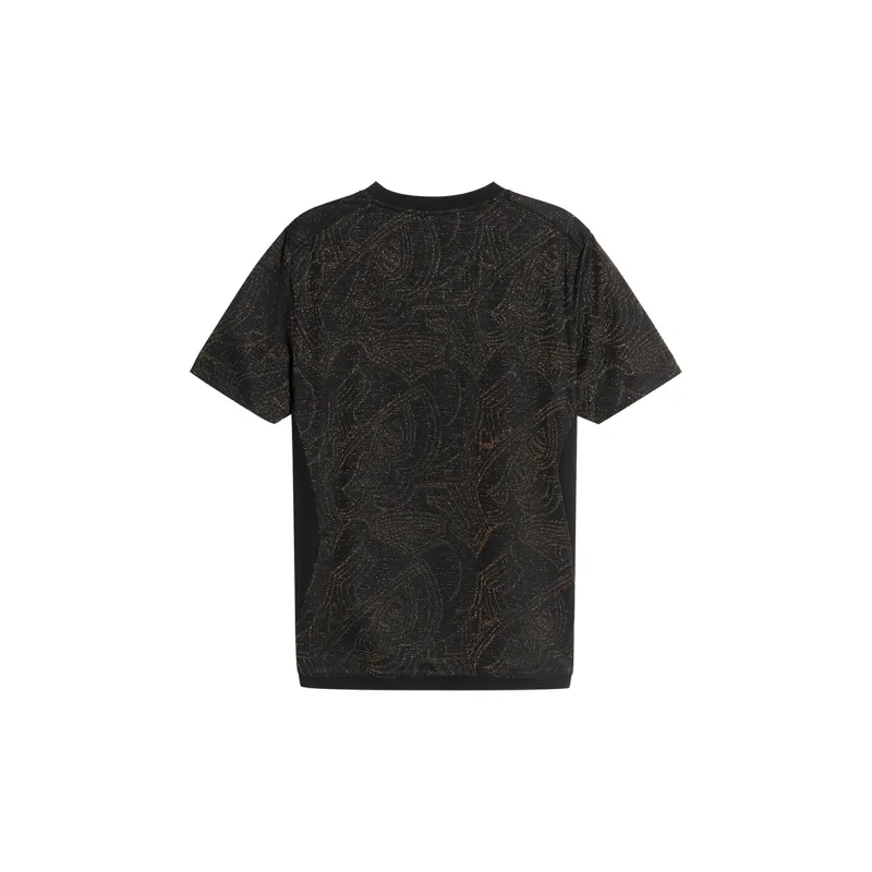 ANDREW MACKENZIE T Shirt Men's Black Orange-1